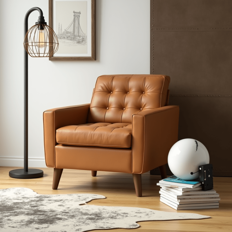 genuine leather couches